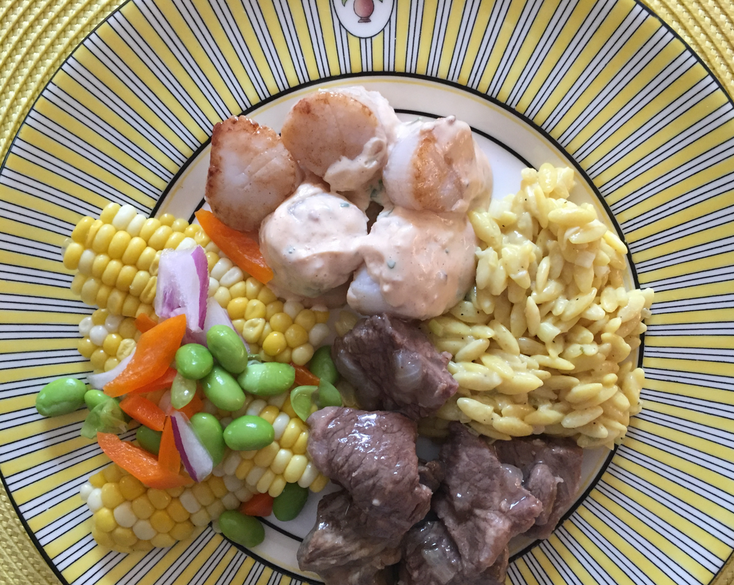 June 5th Delivery: International Flair A SIP Dinner